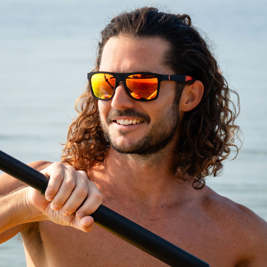 Yeetz No Slip, Polarised Floating Sunglasses for Watersports - Kyloe In The Wild