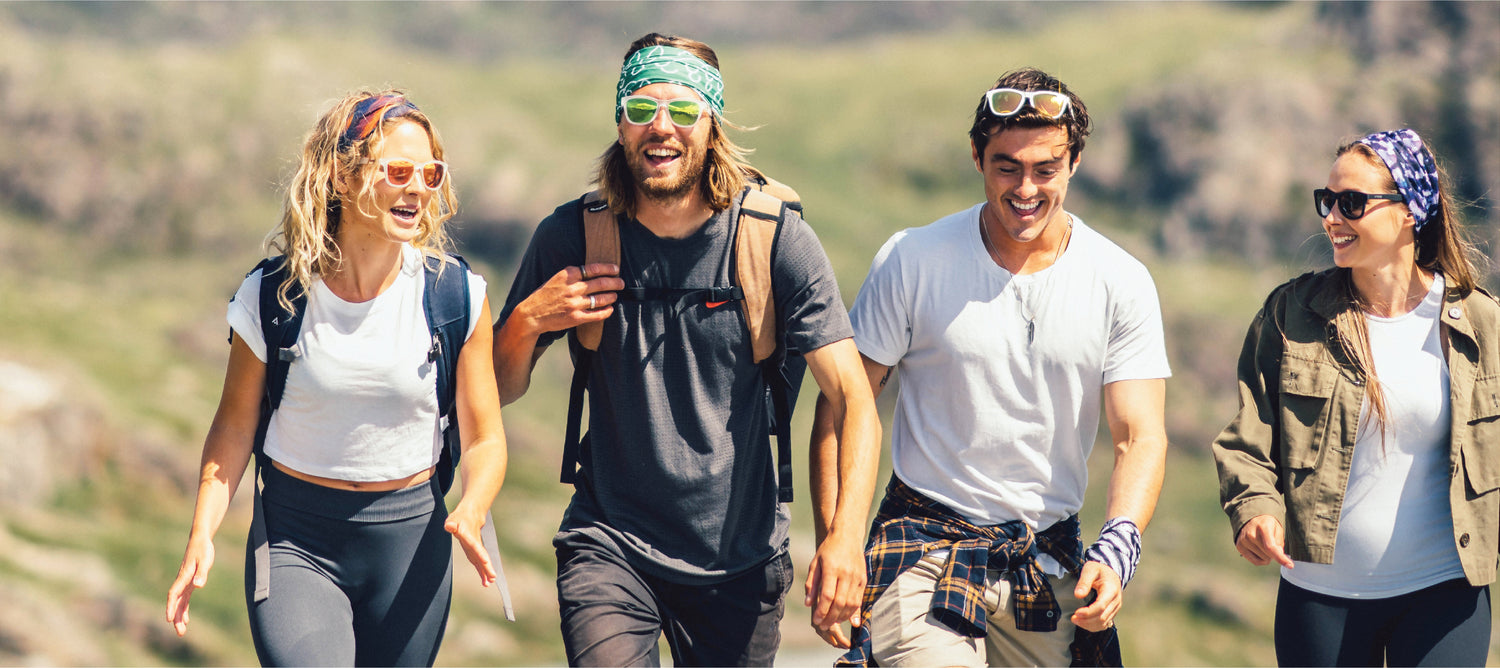 Non-Slip, Recycled Shades Designed for Hiking