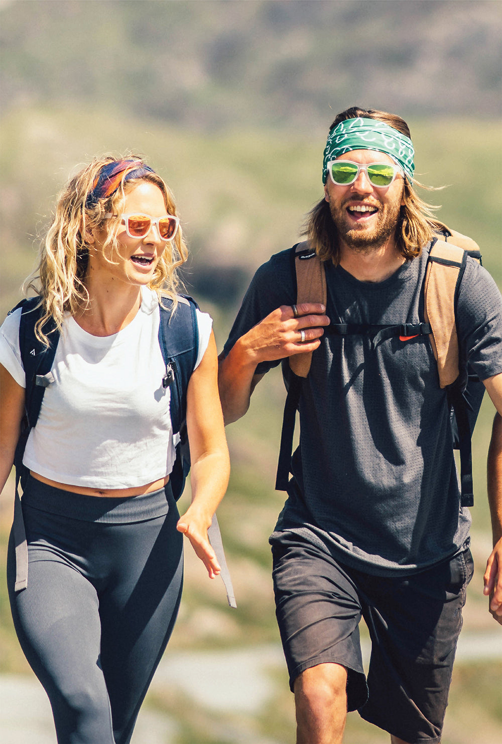 Non-Slip, Recycled Shades Designed for Hiking