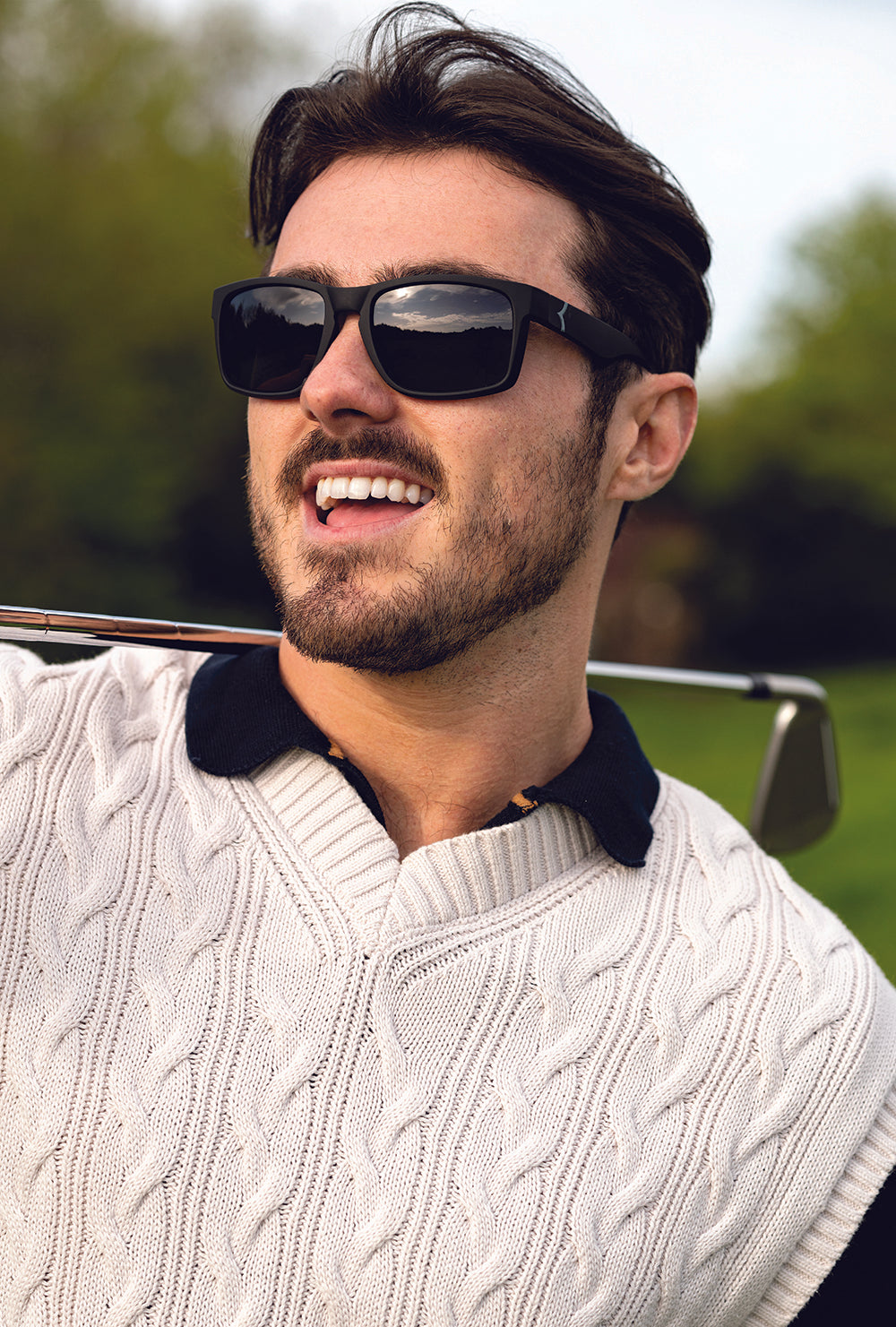 Non-Slip Golfing Sunglasses.