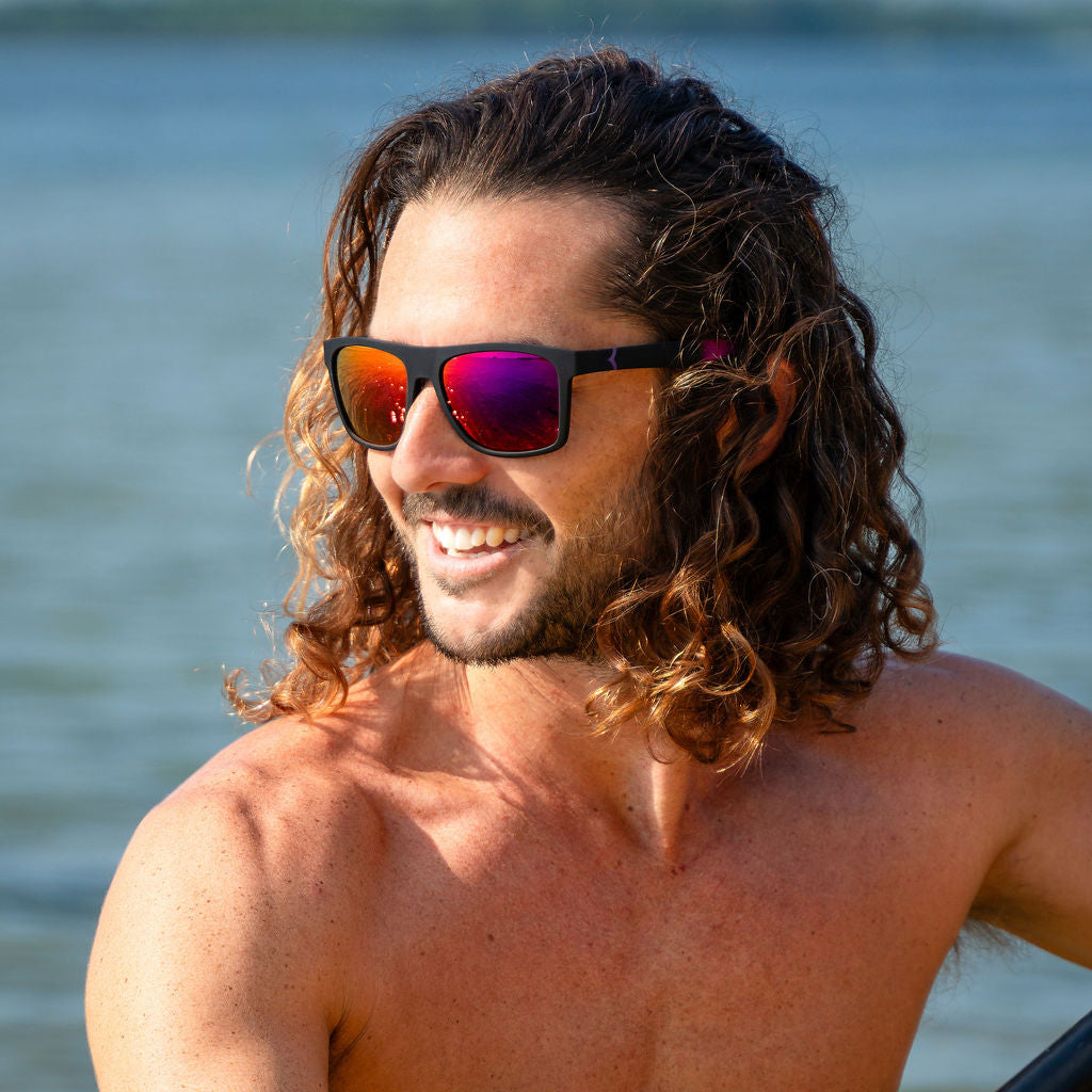 Yeetz No Slip, Polarised Floating Sunglasses for Watersports - Kyloe In The Wild